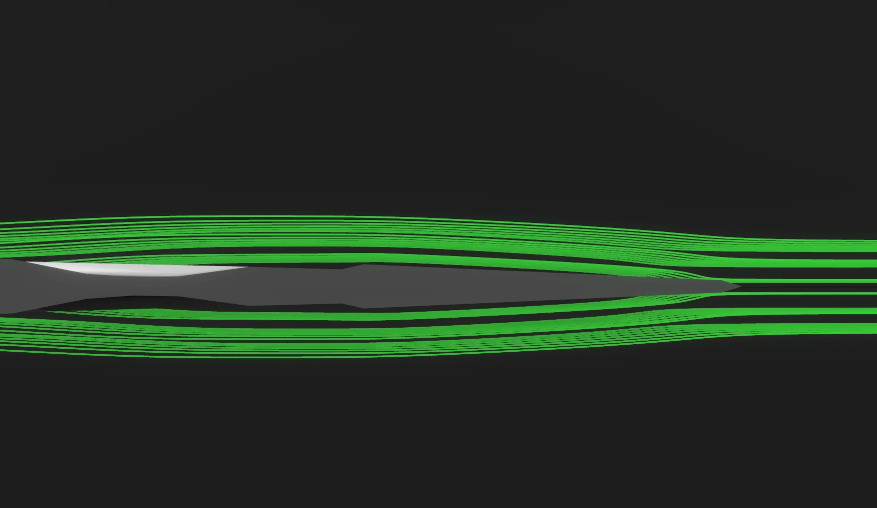 RYVON Knives CAD Aufnahme der Klinge